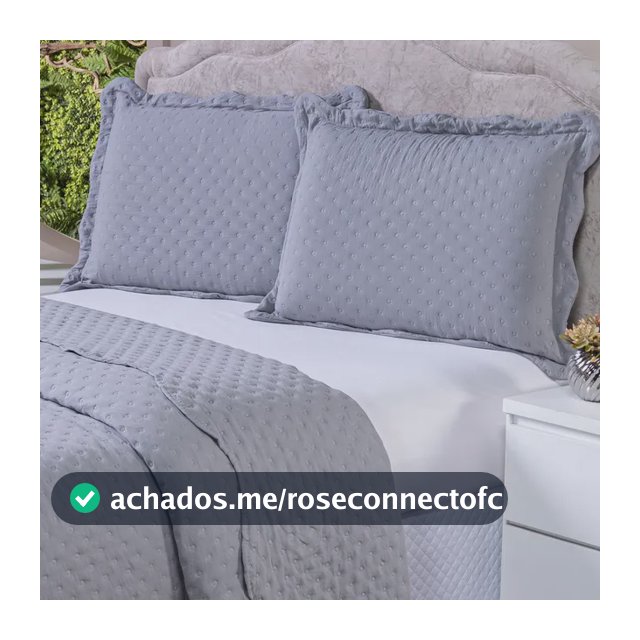 Kit Cobre Leito Casal 3 Peças Colcha 400 Fios Dupla Face
