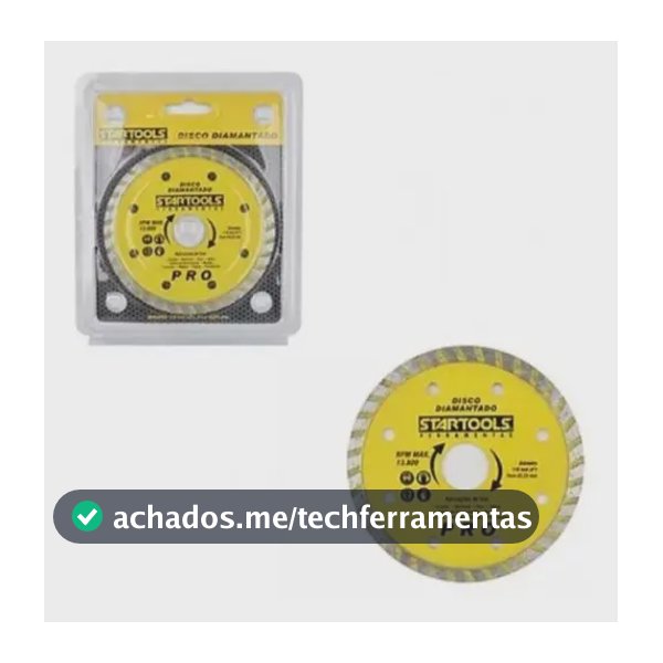 Disco Corte Diamantado 110mm Startools