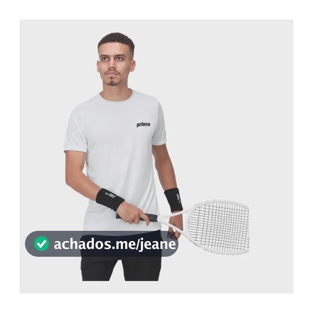 Camiseta Prince Square Branca Branco G