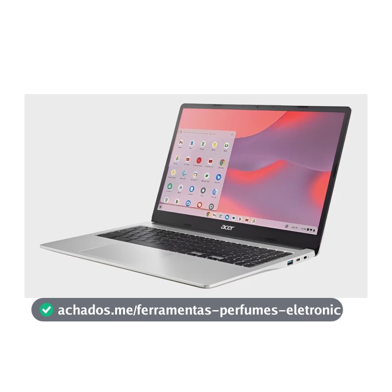 Notebook Acer Chromebook CB315-4H-C0br Ips 15.6 prateado