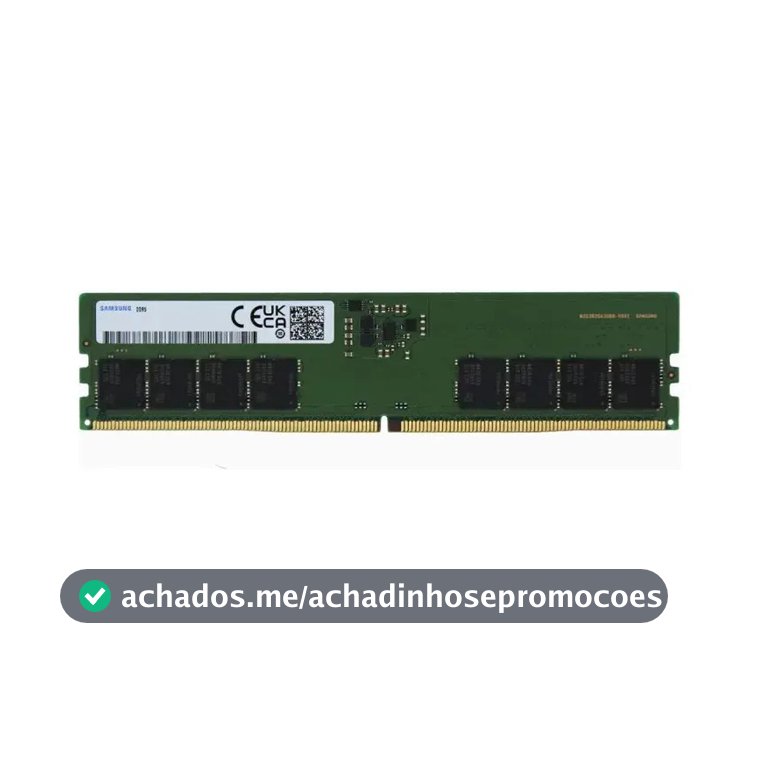Memória Ram Samsung 16gb, Ddr5, 5600mhz M321r2ga3pb0-cwm
