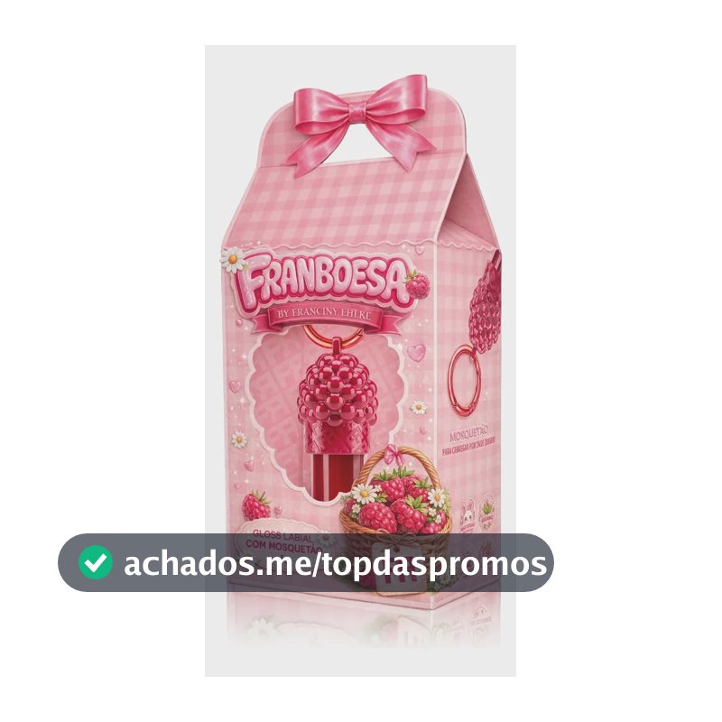 Gloss Franboesa By Franciny Ehlke Vermelho