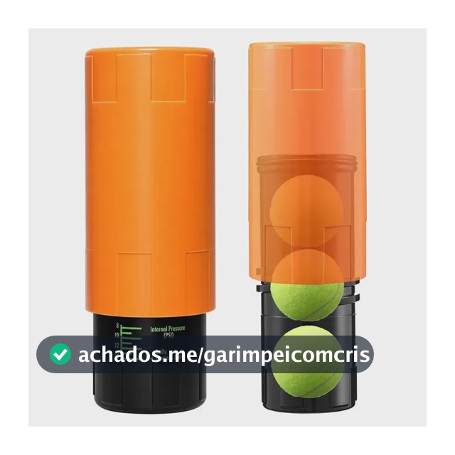 Protetor Da Bola Do Tênis Pressurizador Tennis Padel Bolinha Cor Laranja CELYON
