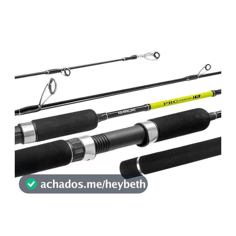 Vara Para Molinete Pro Carbon R S-601m 1,83m 15-30lbs 1 Parte - Maruri