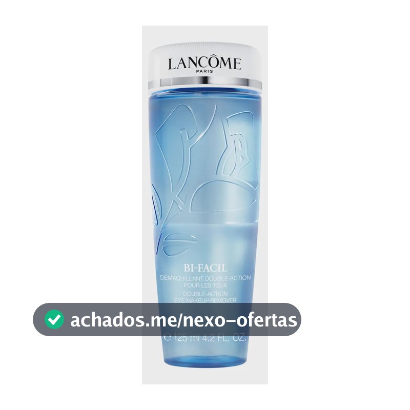 Lancôme Bi-Facil – Desmaquilhante Bifásico para Olhos, Remove Instantaneamente Máscara de Pestanas à Prova d'Água de Forma Suave, Não Oleoso, Para Todos os Tipos de Pele