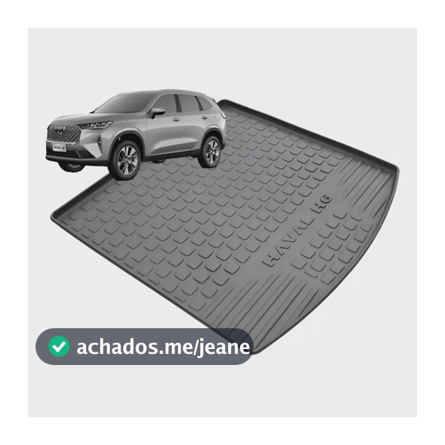 Tapete Bandeja Protetor Porta Malas Gwm Haval H6 Preto