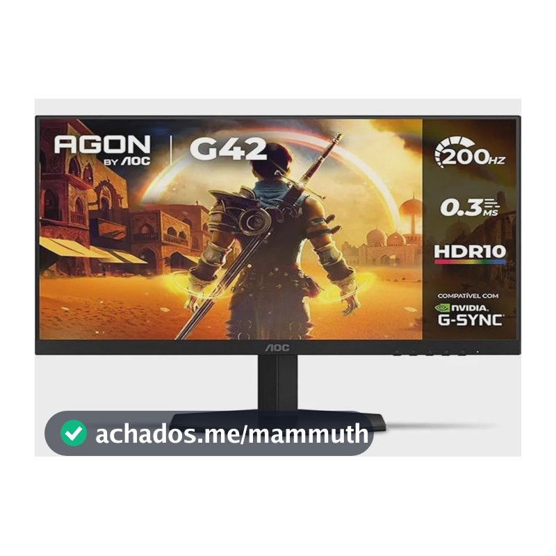 Monitor Gamer Aoc 23.8  24g42he Full Hd 200hz 0.3ms Ips