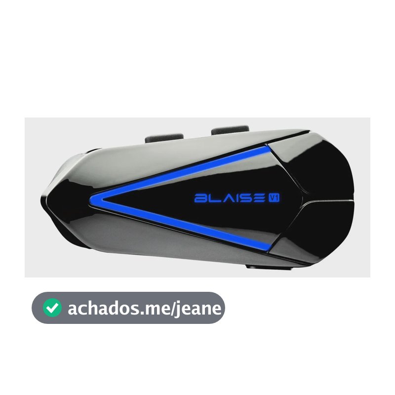 Fone Para Motos Blaise V1/ipx6/1000mah/20h