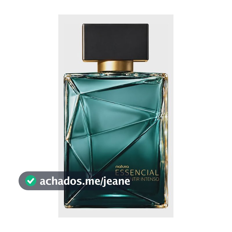 Deo Parfum Essencial Sentir Intenso Natura 100ml Amadeirado