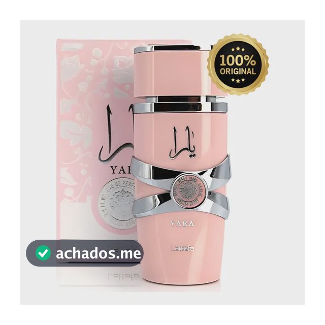 Perfume Árabe Feminino Yara Lattafa Eau De Parfum 100 Ml Original Lacrado