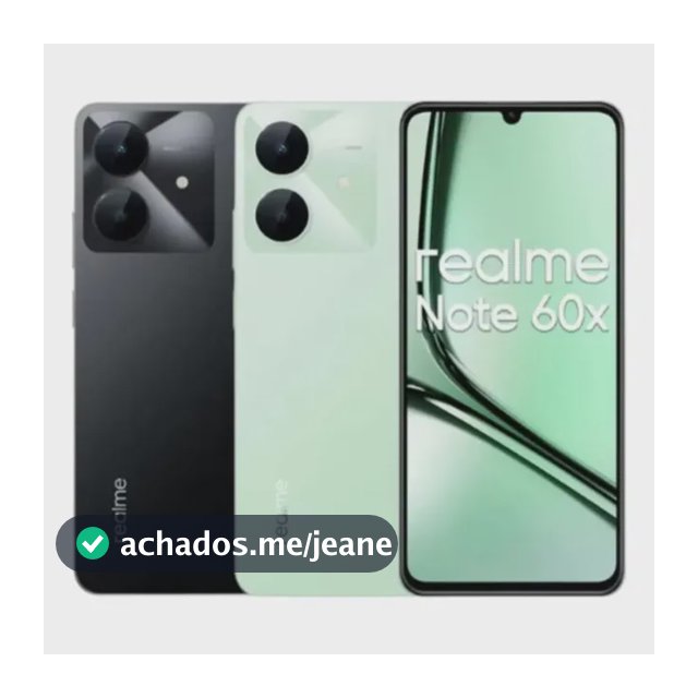 Celular Realme Note 60x 128gb 4gb Dual Chip Homologado Cor Verde-claro
