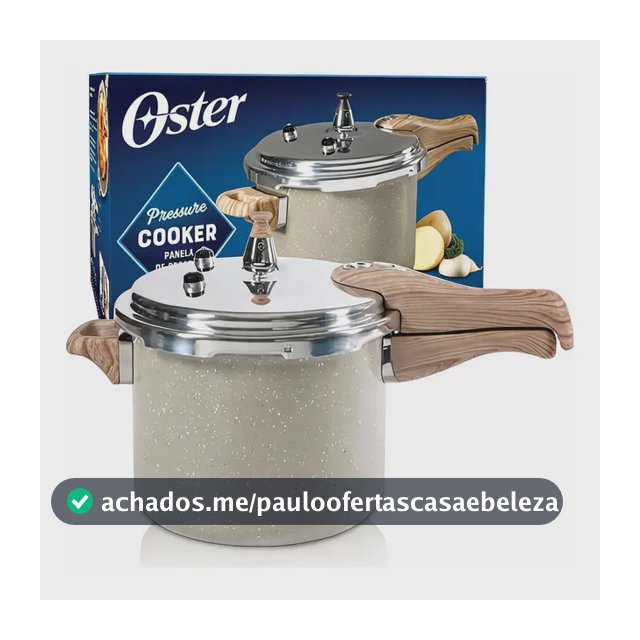 Panela De Pressão Oster 4,5l Indução Antiaderente Cerâmica Cream