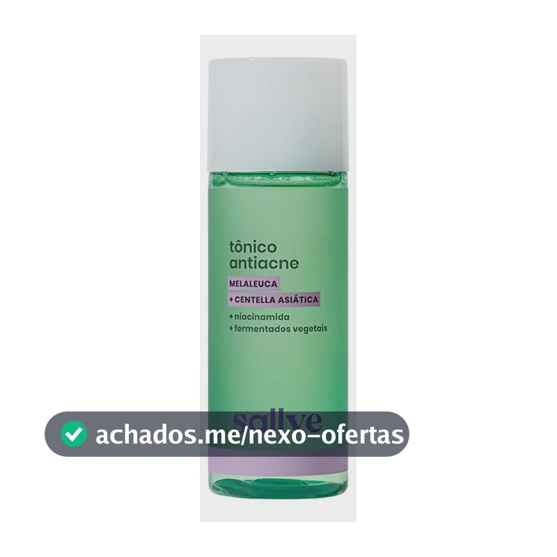 Tônico Antiacne Melaleuca E Centella Asiática 120ml Sallve Todo Tipo De Pele Dia/noite