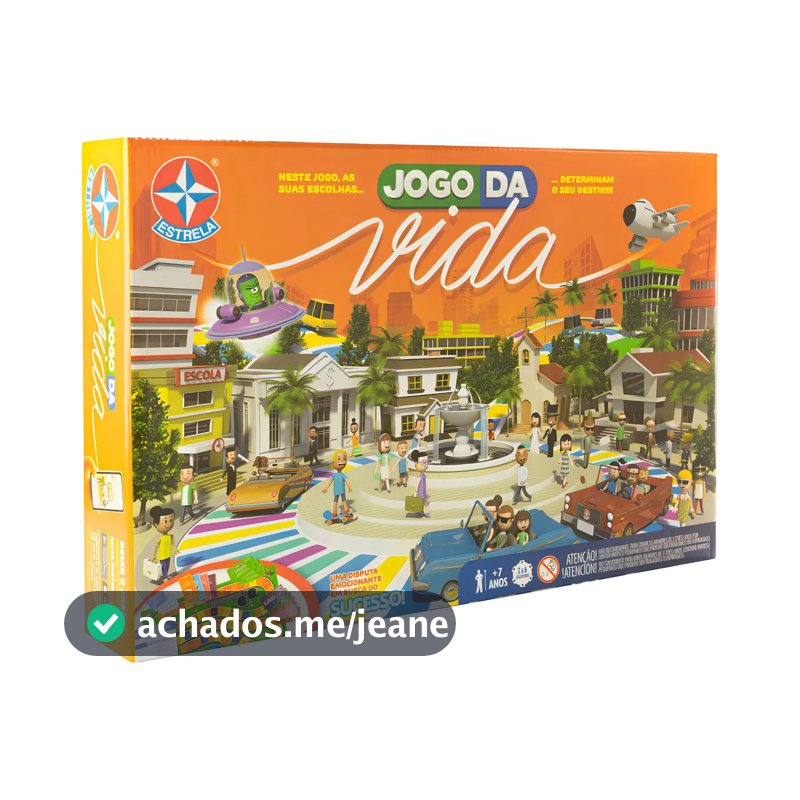Jogo De Tabuleiro - Jogo Da Vida - Estrela