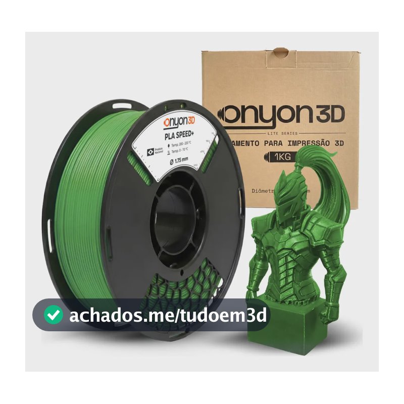Filamento Pla Plus 1kg Impressão 3d Nacional - Cores Cor Verde
