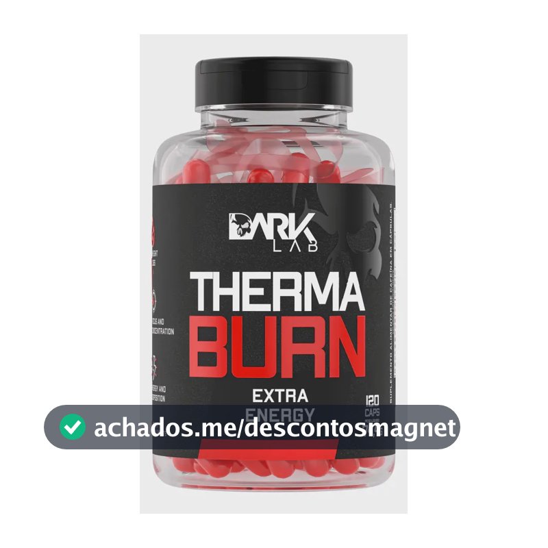 Termogênico Therma Burn 210mg De Cafeína 120 Caps Dark Lab Sabor Sem sabor