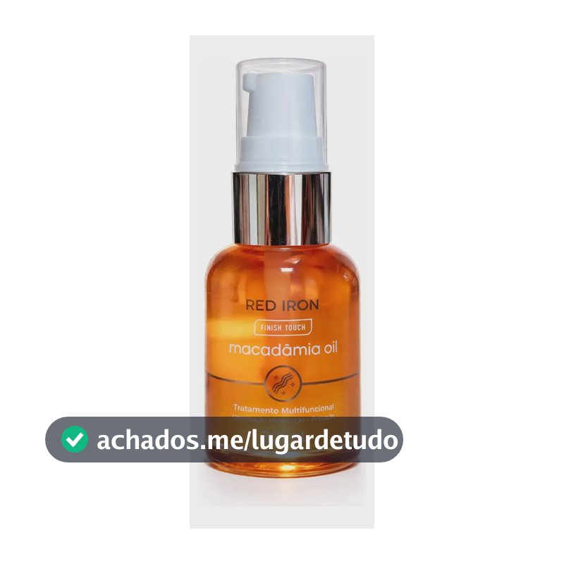 Red Iron Reparador Oil Macadâmia 30ml