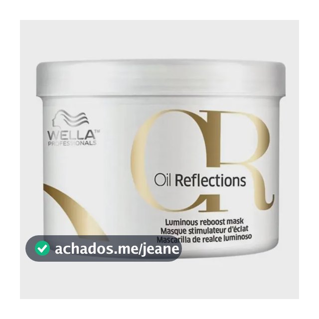 Wella Professionals Oil Reflections - Máscara Capilar 500ml