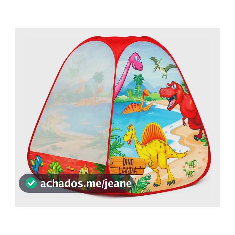 Barraca Infantil Tenda Cabana Dinossauros Grande Marca Ex Decor