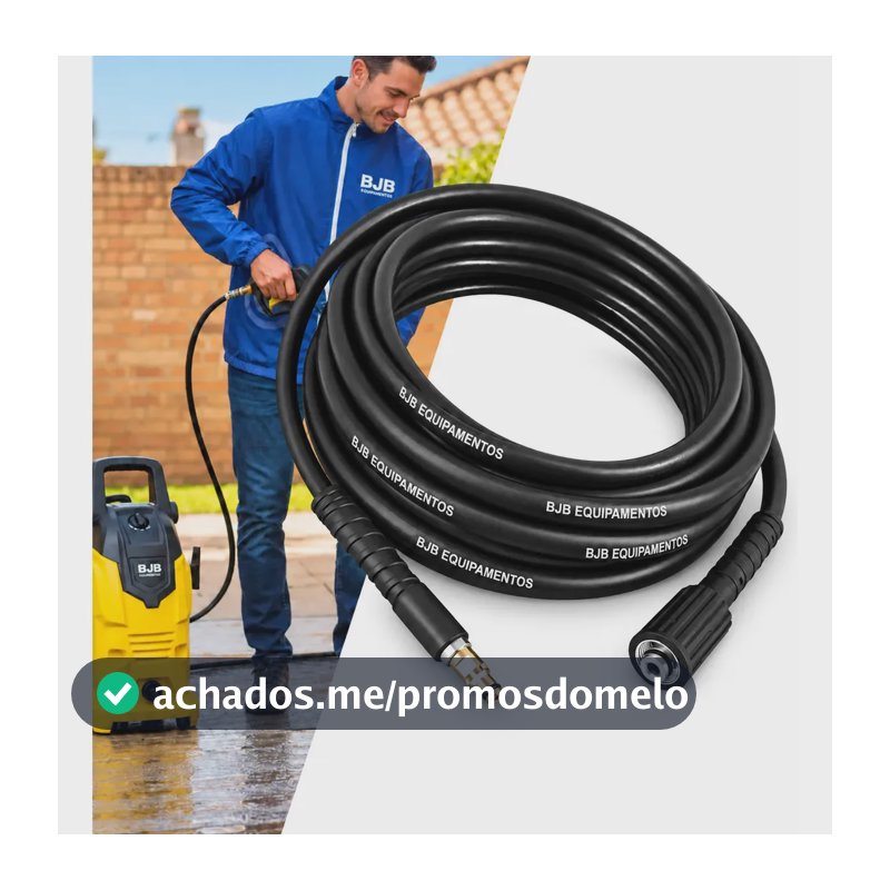 Mangueira Lavadora Alta Pressão Para Karcher K1 K2 K3 K4 K5 10 Metros - BJB equipamentos