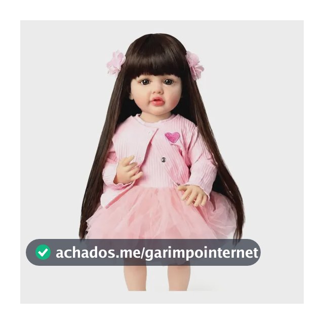 Boneca Reborn Corpo Inteiro Vinil 55cm Bzdoll