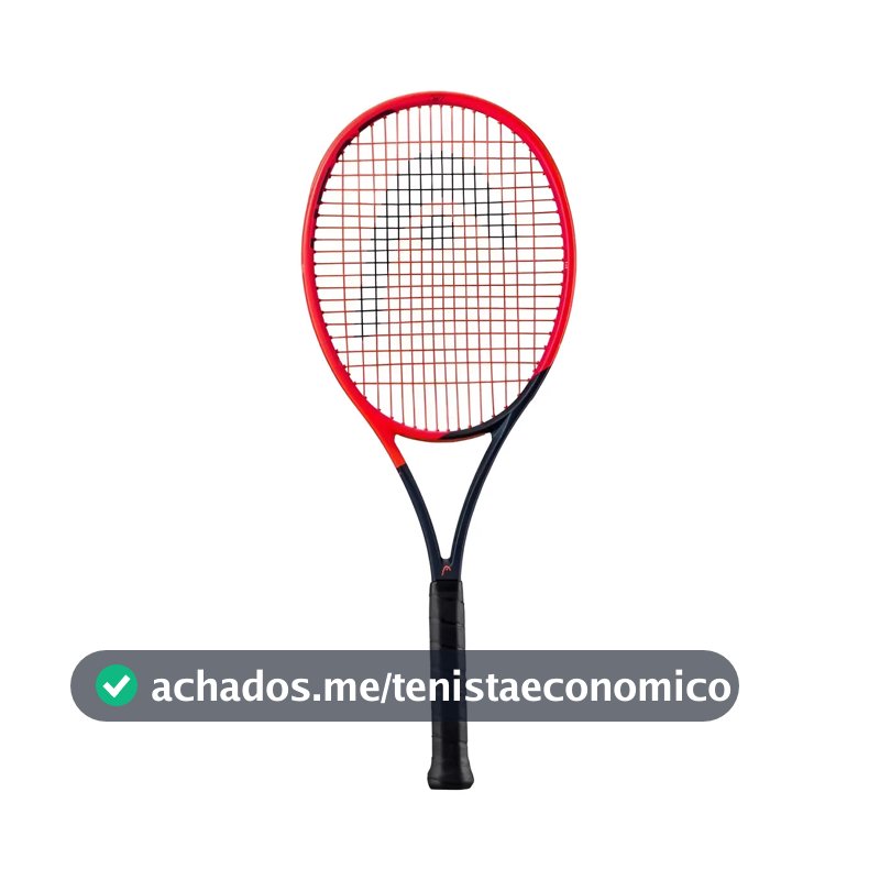 Raquete De Tênis Head Radical Mp 2023 16x19 300g Tamanho L3 Preto E Laranja