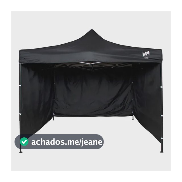 Gazebo Tendas Wild 3x3 Articulado Em Aço 3 Paredes Coloridas