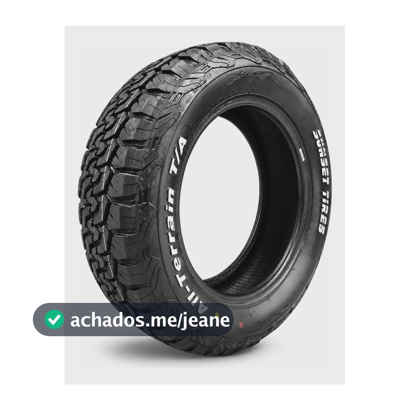 Pneu 265/70r16 Sunset All Terrain T/a 112t (letra Branca) T