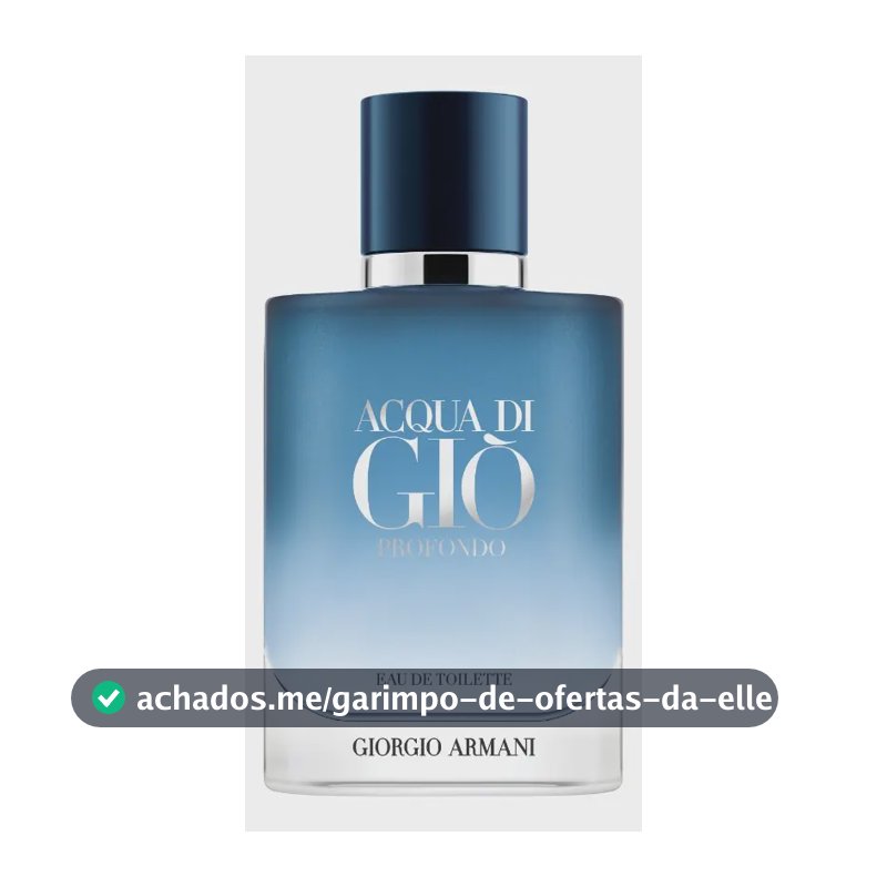 Armani Beauty Perfume Masculino Acqua di Giò Profondo Eau de Toilette 50ml
