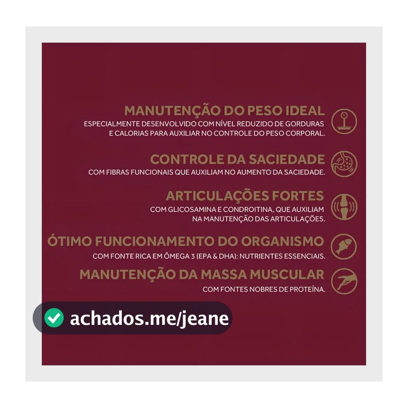 Ração Cães Média/Grande Granplus Menu Light Frango 15kg
