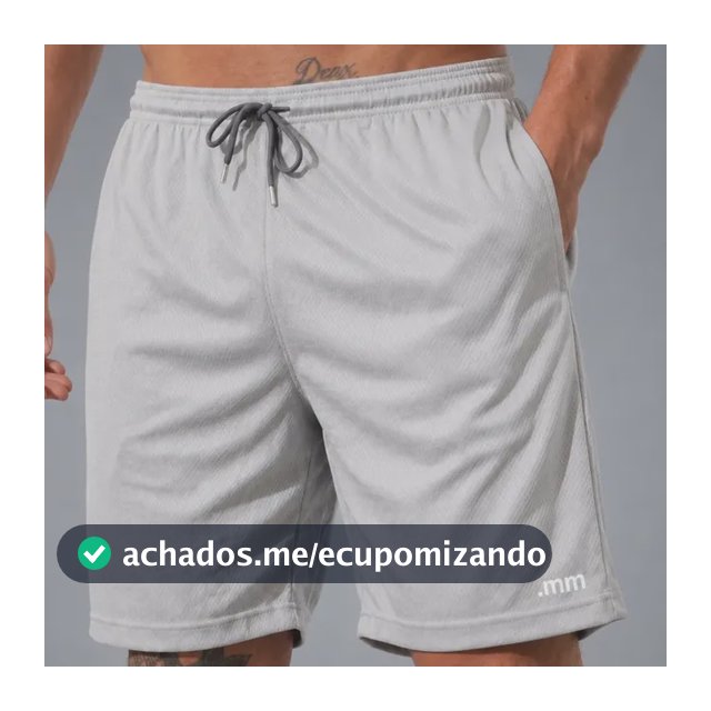 Bermuda Esportiva Masculina Futebol Short Treino Academia