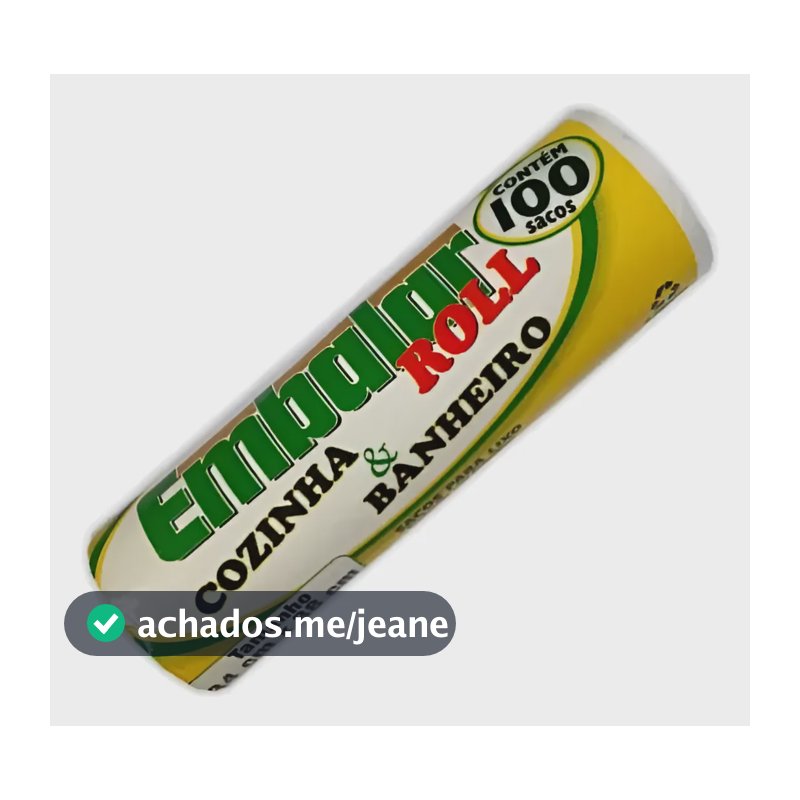 Saco De Lixo Cozinha E Banheiro Branco  Embalar Com 100un