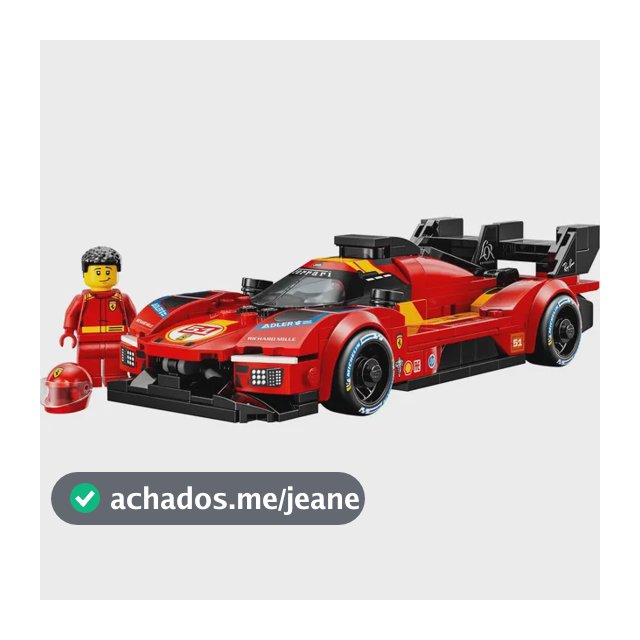 Lego Speed Champions Ferrari 499p 77261 329 Peças 329 Ferrari 499p