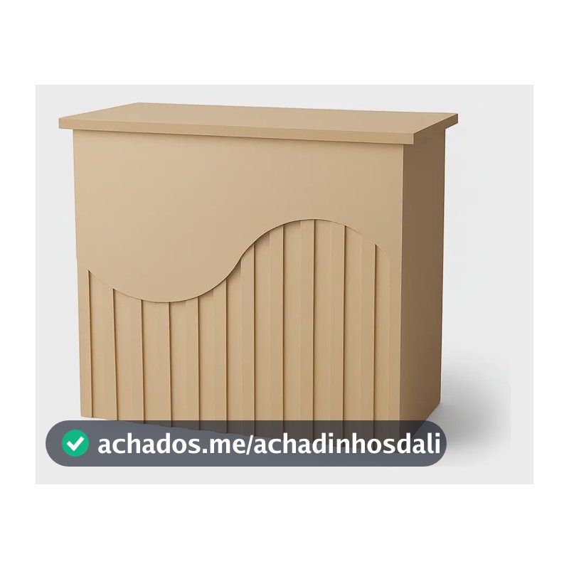 Mesa Decorativa Festa Pegue E Monte Ripada Aniversário Mdf Marrom Cru Sem Pintura