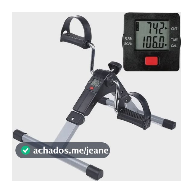 Mini Bike Fisioterapia Portátil Bicicleta Ergométrica