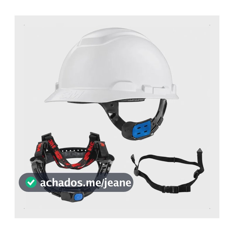 Capacete Segurança 3m H700 C/ Jugular Eletricista Engenheiro