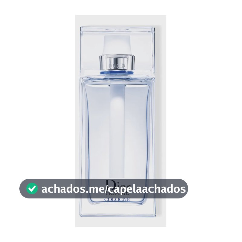 Eau de Cologne Dior Homme 125ml Cítrica Especiada Masculina França