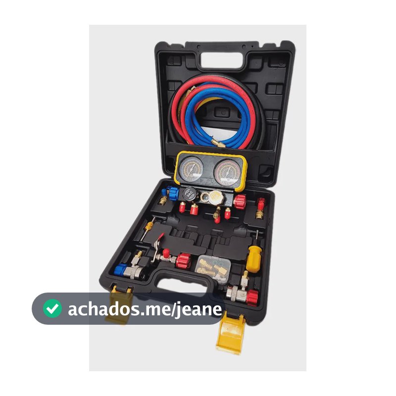 Conjunto Manifold 150 Cm R410a R32 4000 / 800 psi