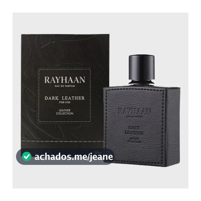 Perfume Rayhaan Dark Leather For Him Edp De 100 Ml