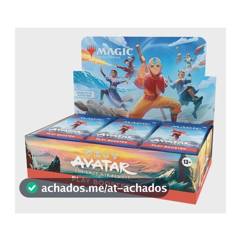 Magic The Gathering Avatar - Play Boosters Box - Inglês Inglês