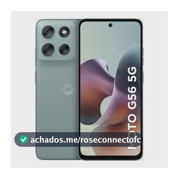 Smartphone Motorola Moto G56 5g - 256gb 8gb Ram+8gb Ram Boost, Camera 50mp Sony Lytia 600 Ultrarresistencia Militar e Ip68 + Ip69 - Cinza
