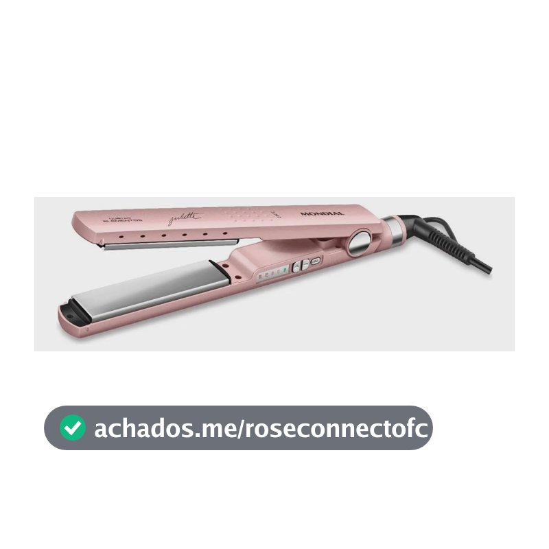 Prancha Alisadora By Juliette Mondial Golden Rose Bivolt P-JU-01