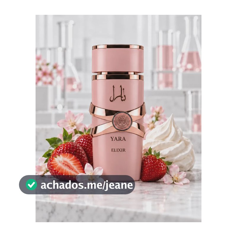 Yara Elixir Perfume Árabe Feminino Edp 100ml - Lattafa