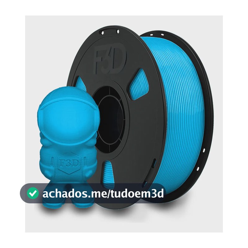 Filamento Pla Premium 1kg Azul Celeste Speed Impressora 3d
