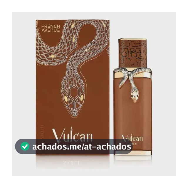Perfume Vulcan Sable - French Avenue - Eau De Parfum 100ml