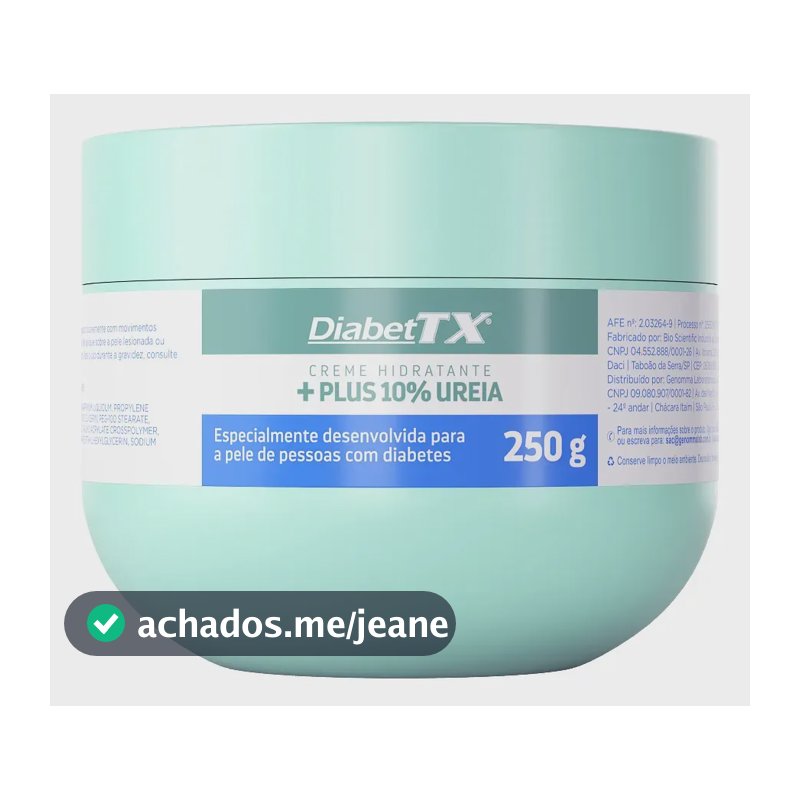 Creme Hidratante Diabet TX Plus 250g - Goicoechea