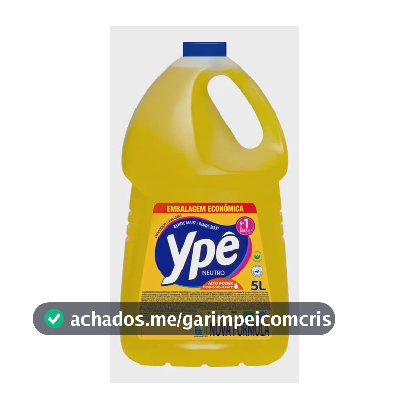 Detergente Ypê Neutro 5 Litros