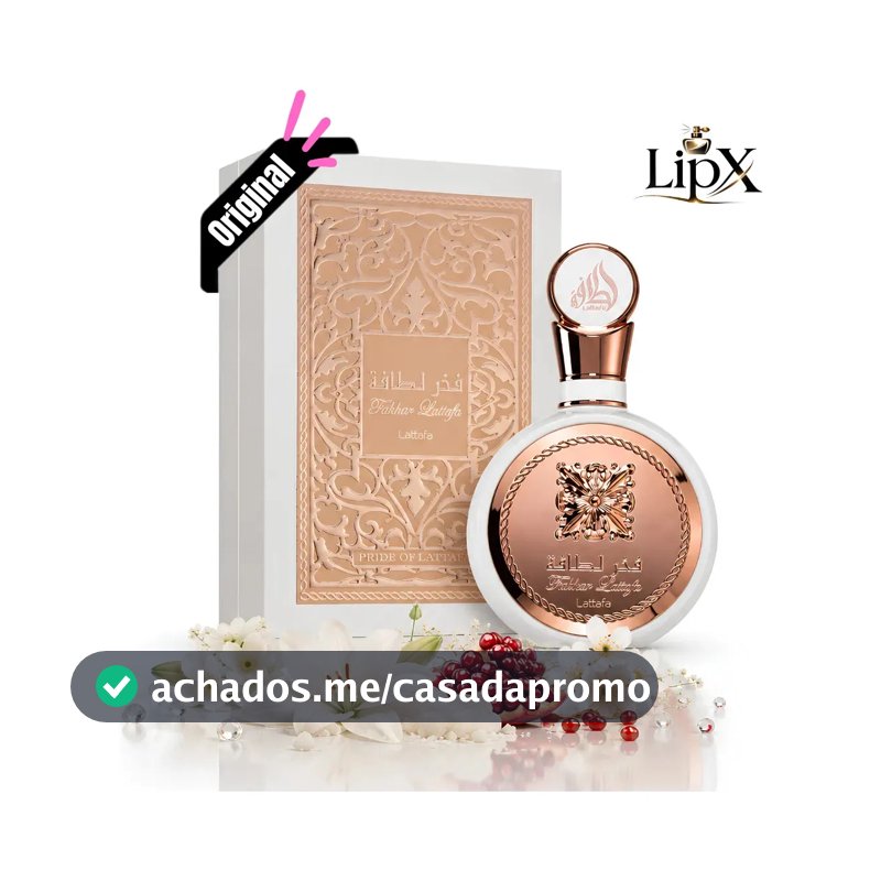 Perfume Árabe Feminino Fakhar Rose Lattafa Edp 100ml