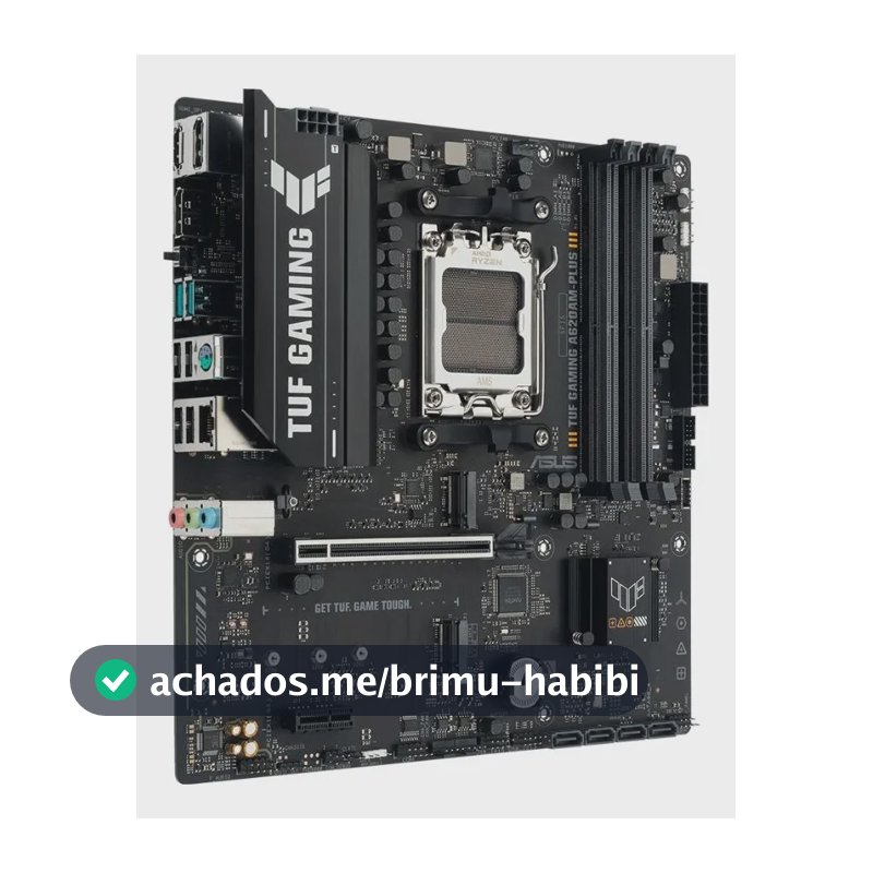 Placa Mãe Asus Tuf Gaming A620am-plus Amd Am5 Matx Ddr5 Preto