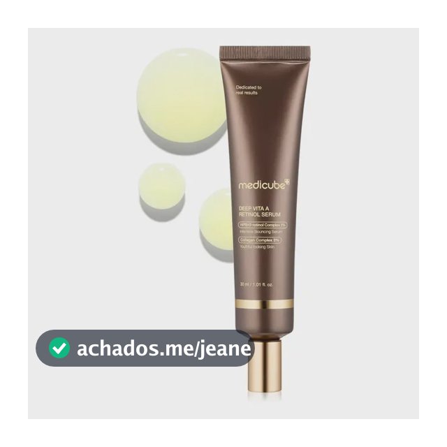 Medicube Deep Reviving Bakuchiol Retinol Facial Serum Todo Tipo De Pele Noite